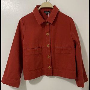 Ilana Kohn Mabel Crop Jacket in Terra size M